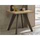 Cadell Aged Oak Lamp Table