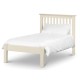 Barcelona Stone White Low Foot End Bedstead