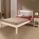 Barcelona Stone White Low Foot End Bedstead