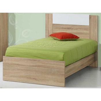 Como Natura Oak/White Single Bedstead Como Natura Oak/White Single Bedstead