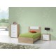 Como Natura Oak/White Single Bedstead