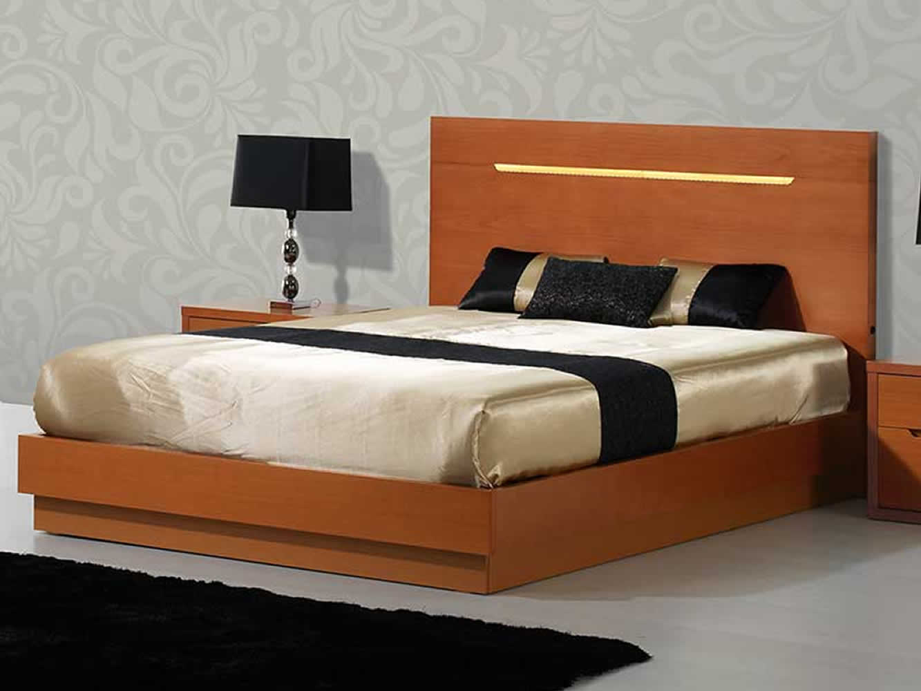 Venice Beech King Bedstead