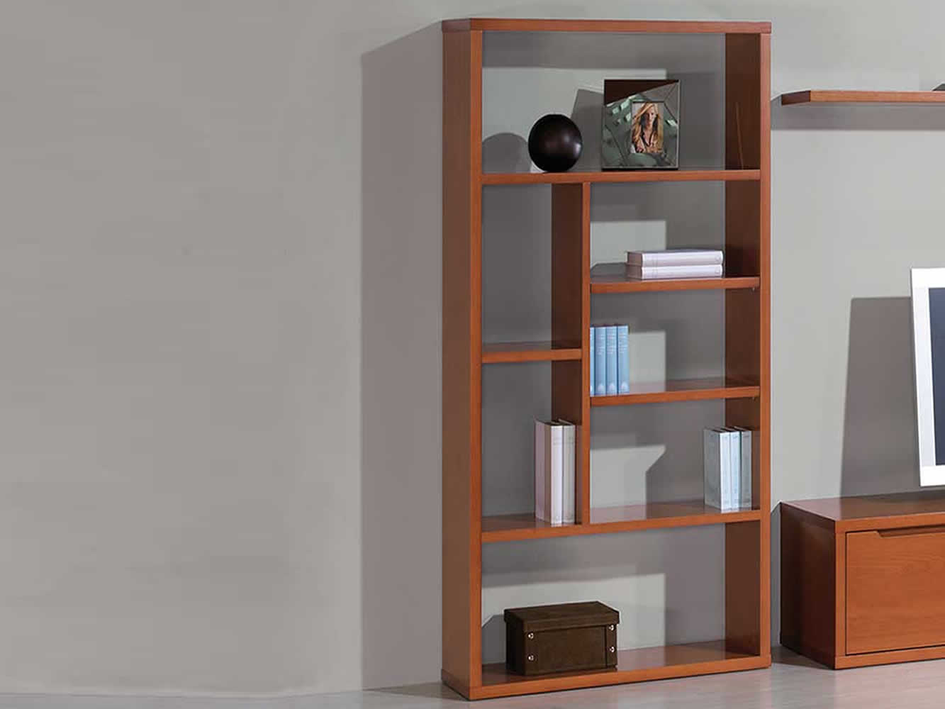 Venice Beech Open Shelf Unit